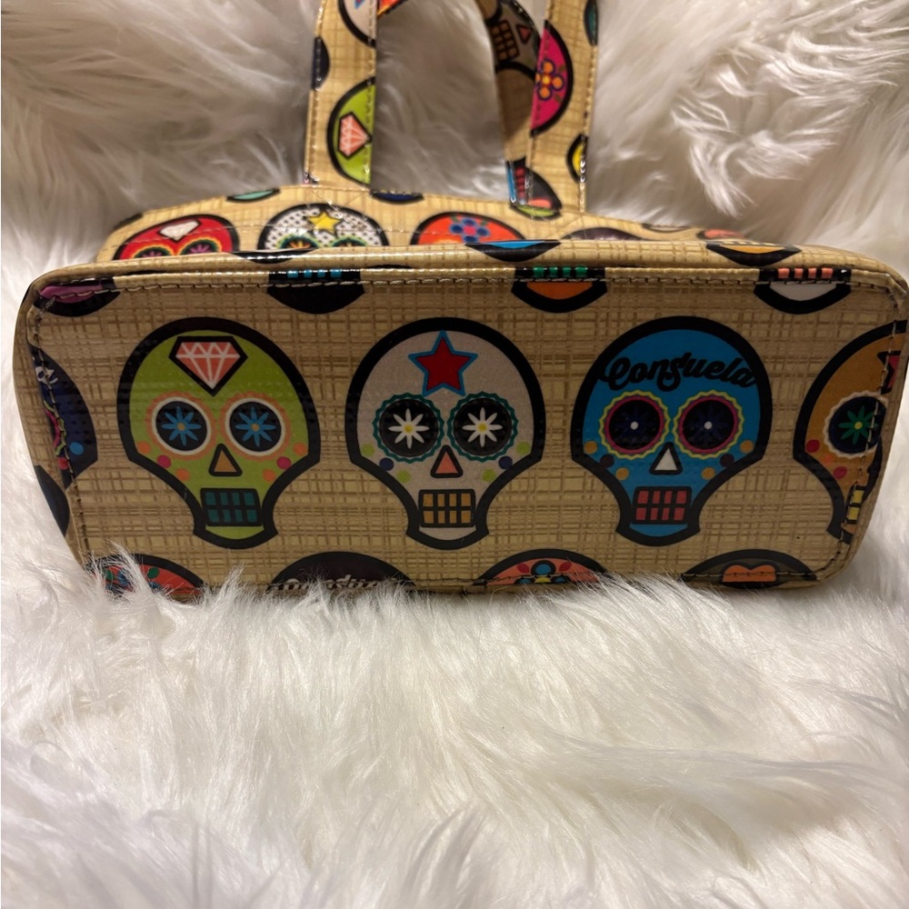 Consuela Sugar Skulls Mini Go Tote and Cosmetic Pouch - Picture 6 of 7